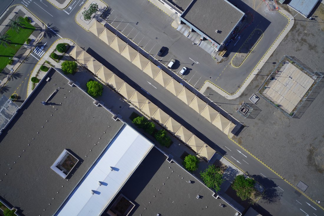Drone capture — villas, frame 1