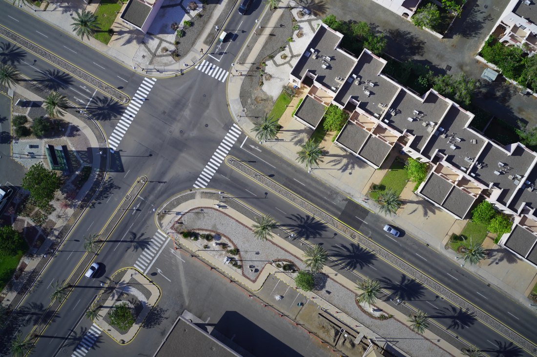 Drone capture — villas, frame 2